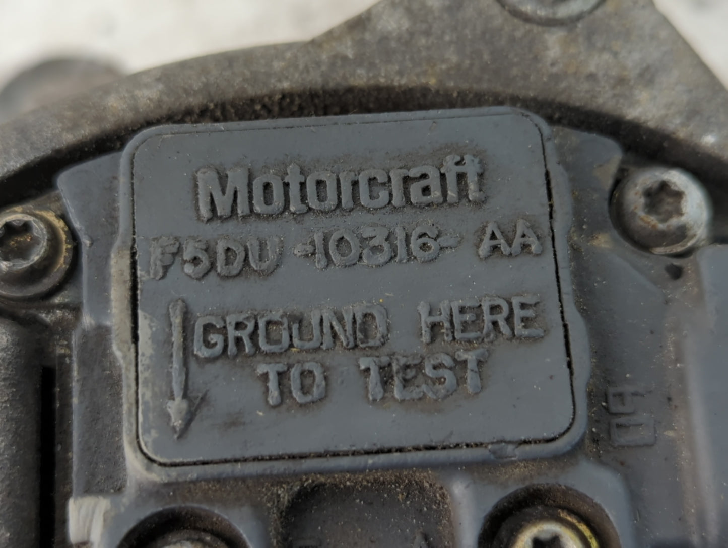 2004-2008 Ford Ranger Alternator Replacement Generator Charging Assembly Engine OEM P/N:F5DU-10316-AA Fits OEM Used Auto Parts - Oemusedautoparts1.com