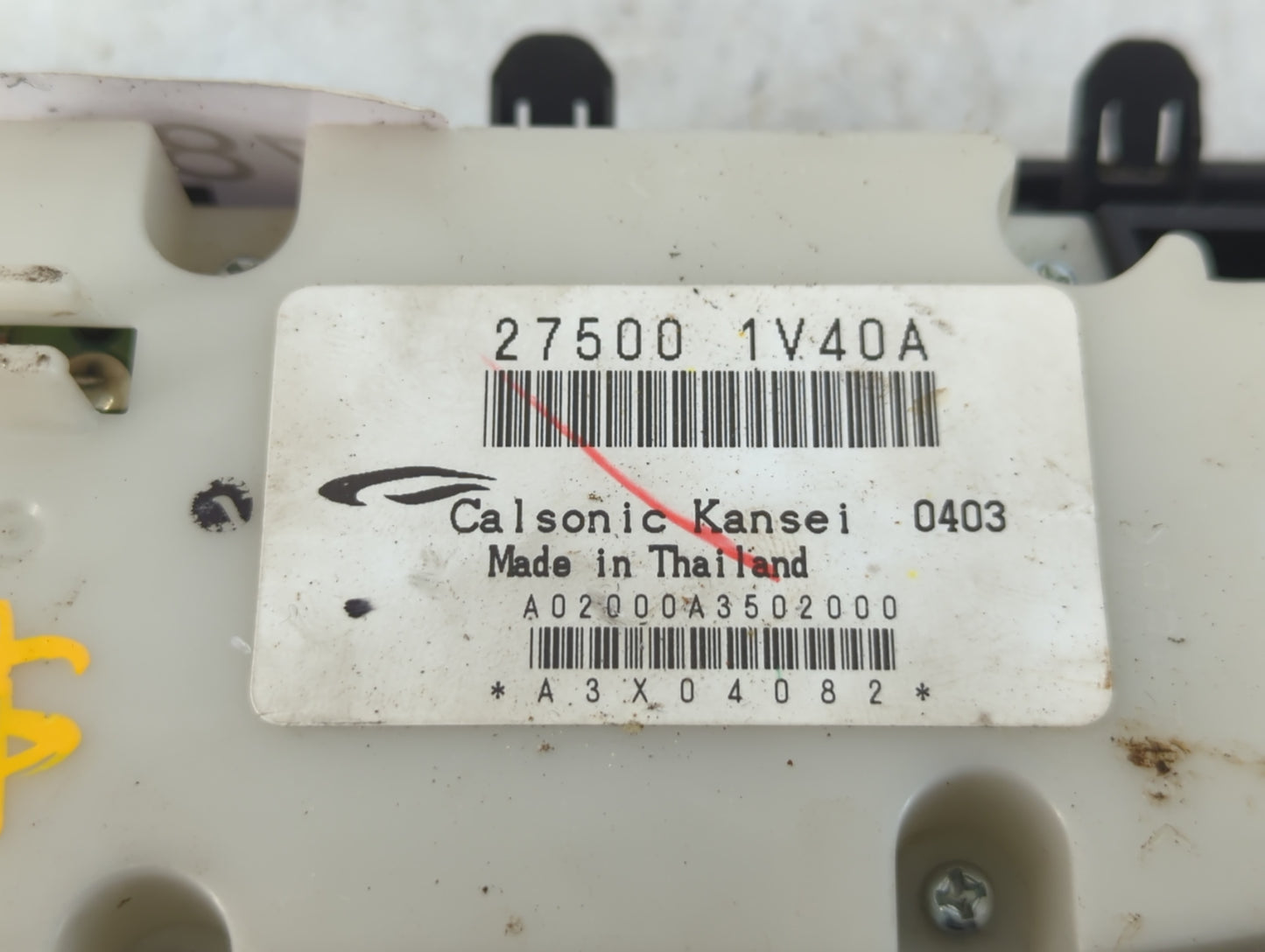 2010-2014 Nissan Murano Climate Control Module Temperature AC/Heater Replacement P/N:27500 1V40A Fits OEM Used Auto Parts - Oemusedautoparts1.com