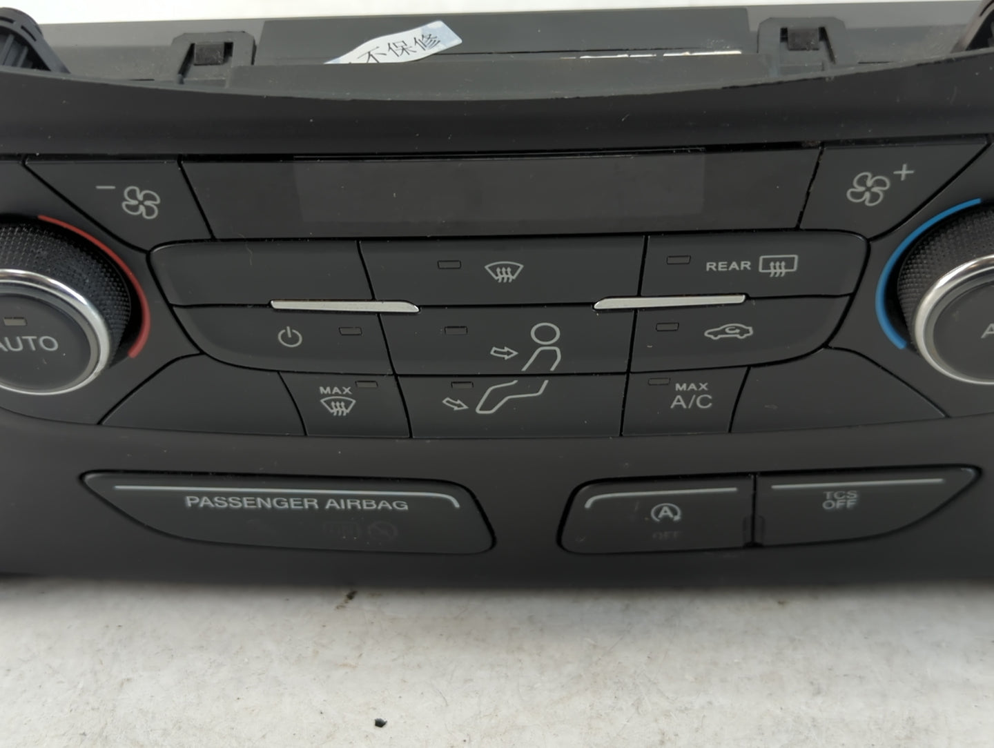 2017 Ford Escape Climate Control Module Temperature AC/Heater Replacement P/N:GJ5T-18C612-EA Fits OEM Used Auto Parts - Oemusedautoparts1.com