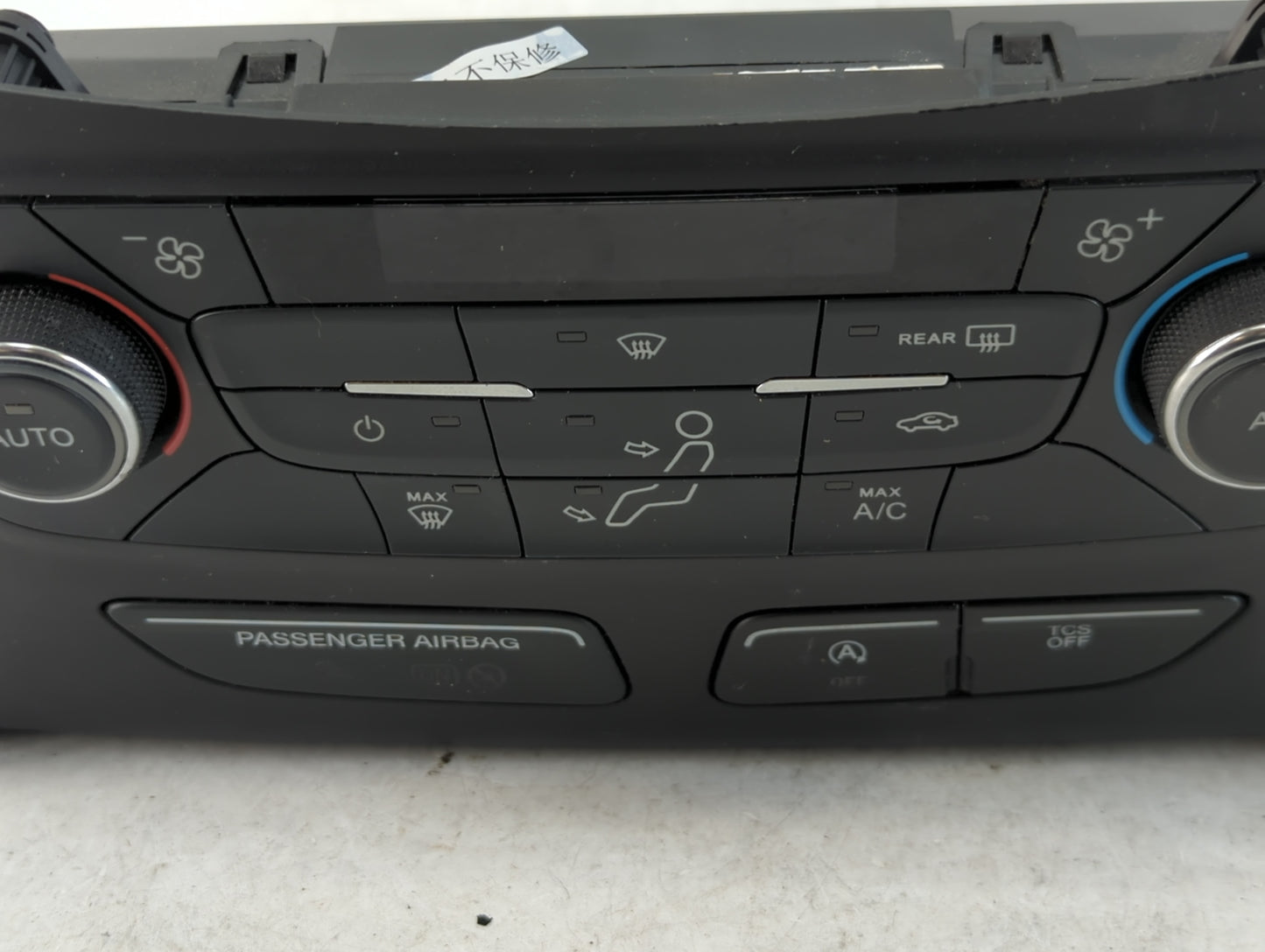 2017 Ford Escape Climate Control Module Temperature AC/Heater Replacement P/N:GJ5T-18C612-EA Fits OEM Used Auto Parts - Oemusedautoparts1.com