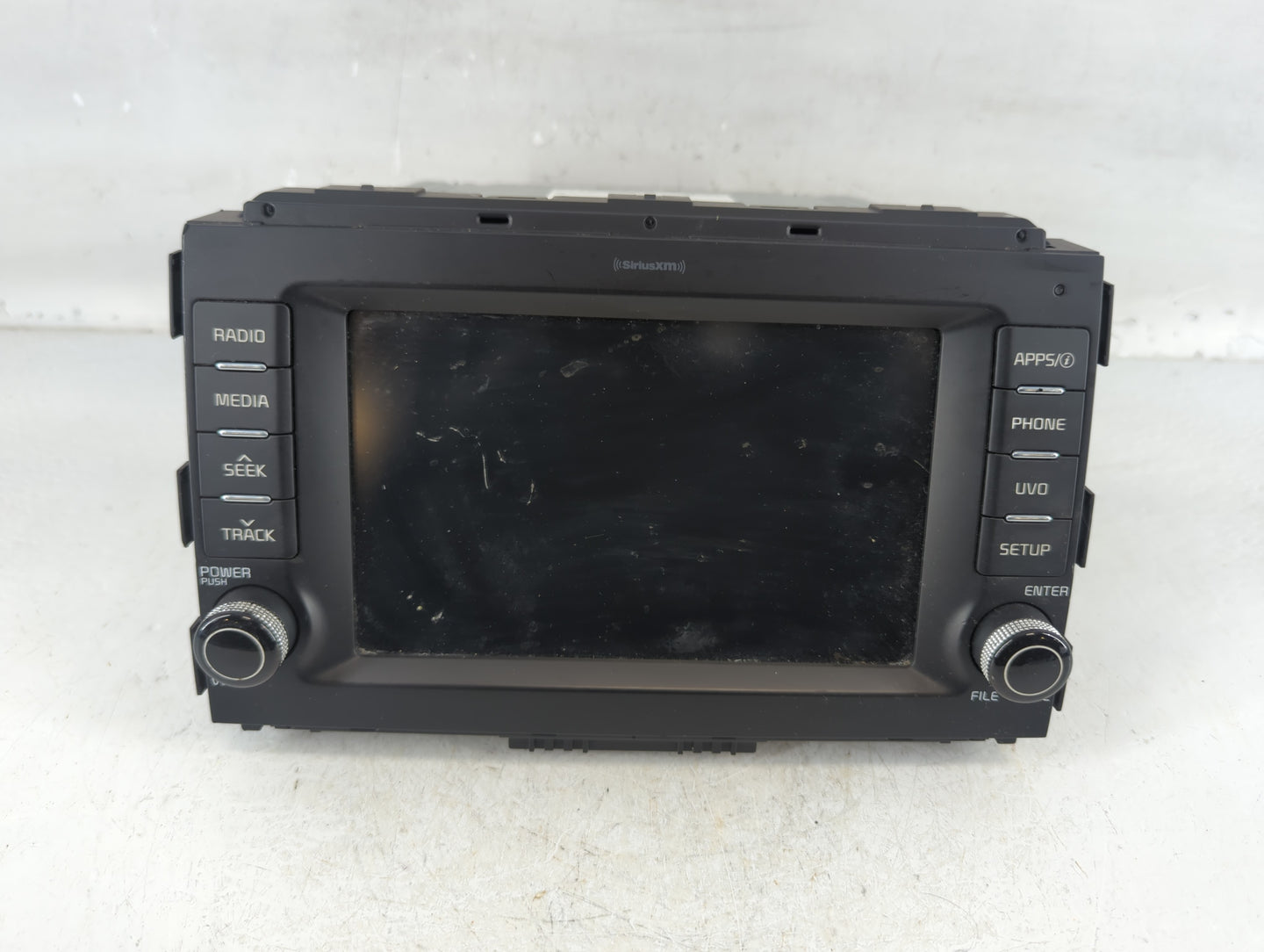 2017-2018 Kia Sedona Radio AM FM Cd Player Receiver Replacement P/N:96160-A9500WAC Fits Fits 2017 2018 OEM Used Auto Parts - Oemusedautoparts1.com