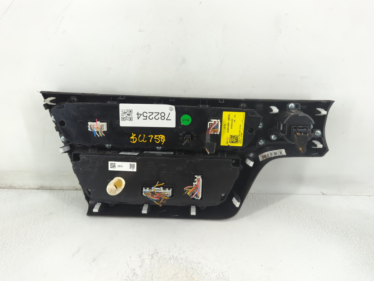 2018-2019 Hyundai Sonata Climate Control Module Temperature AC/Heater Replacement P/N:94510-C2AA0 Fits Fits 2018 2019 OEM Used Auto Parts - Oemusedautoparts1.com