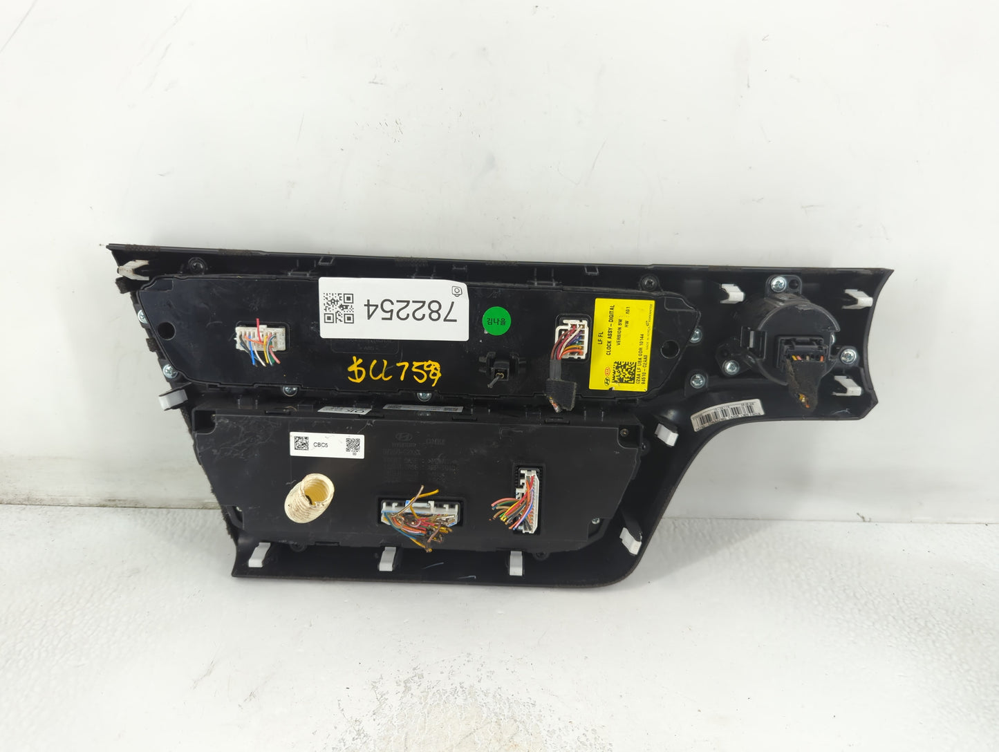 2018-2019 Hyundai Sonata Climate Control Module Temperature AC/Heater Replacement P/N:94510-C2AA0 Fits Fits 2018 2019 OEM Used Auto Parts - Oemusedautoparts1.com