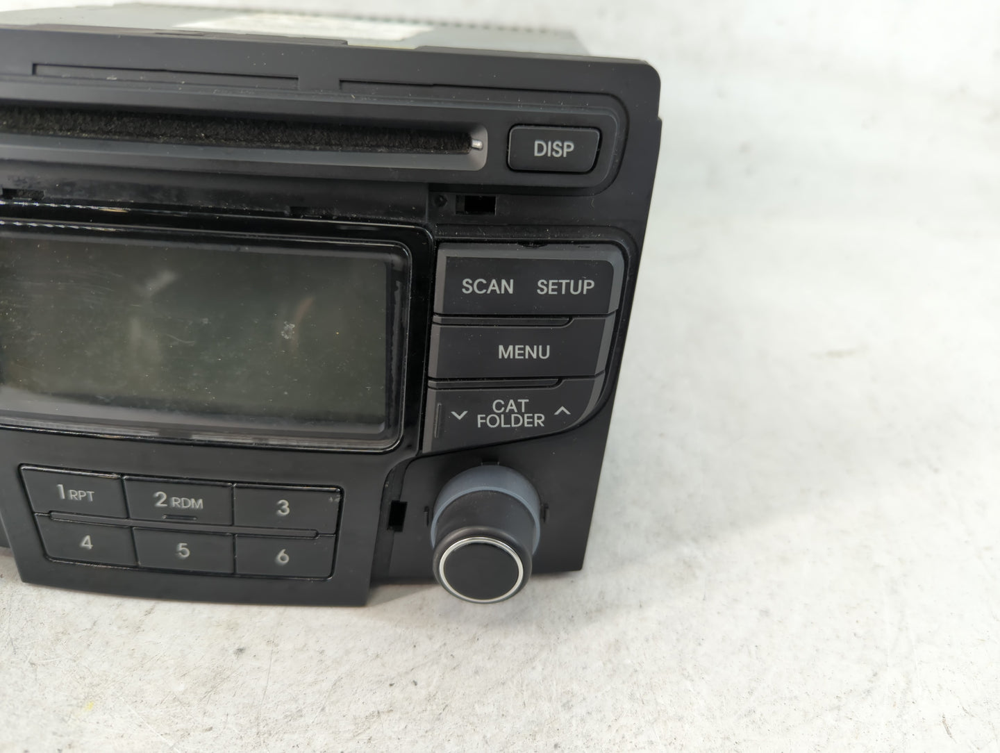 2013 Hyundai Sonata Radio AM FM Cd Player Receiver Replacement P/N:96180-3Q700 Fits OEM Used Auto Parts - Oemusedautoparts1.com