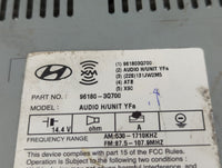 2013 Hyundai Sonata Radio AM FM Cd Player Receiver Replacement P/N:96180-3Q700 Fits OEM Used Auto Parts - Oemusedautoparts1.com