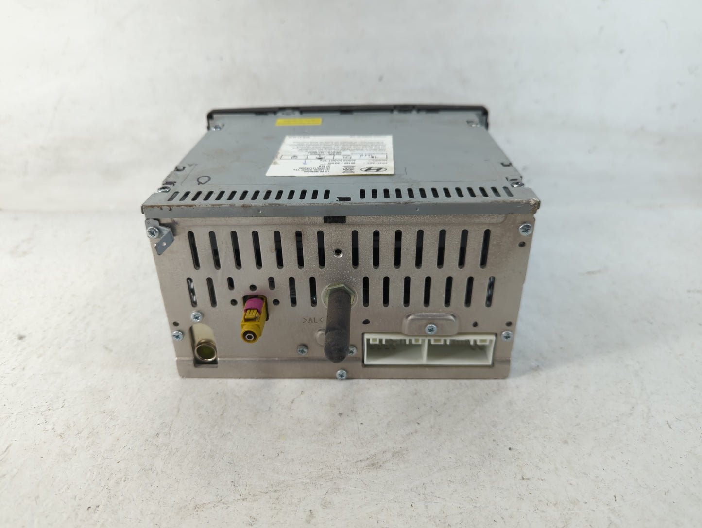 2013 Hyundai Sonata Radio AM FM Cd Player Receiver Replacement P/N:96180-3Q700 Fits OEM Used Auto Parts - Oemusedautoparts1.com