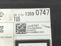 2014 Cadillac Srx Radio AM FM Cd Player Receiver Replacement P/N:13590747 Fits OEM Used Auto Parts - Oemusedautoparts1.com