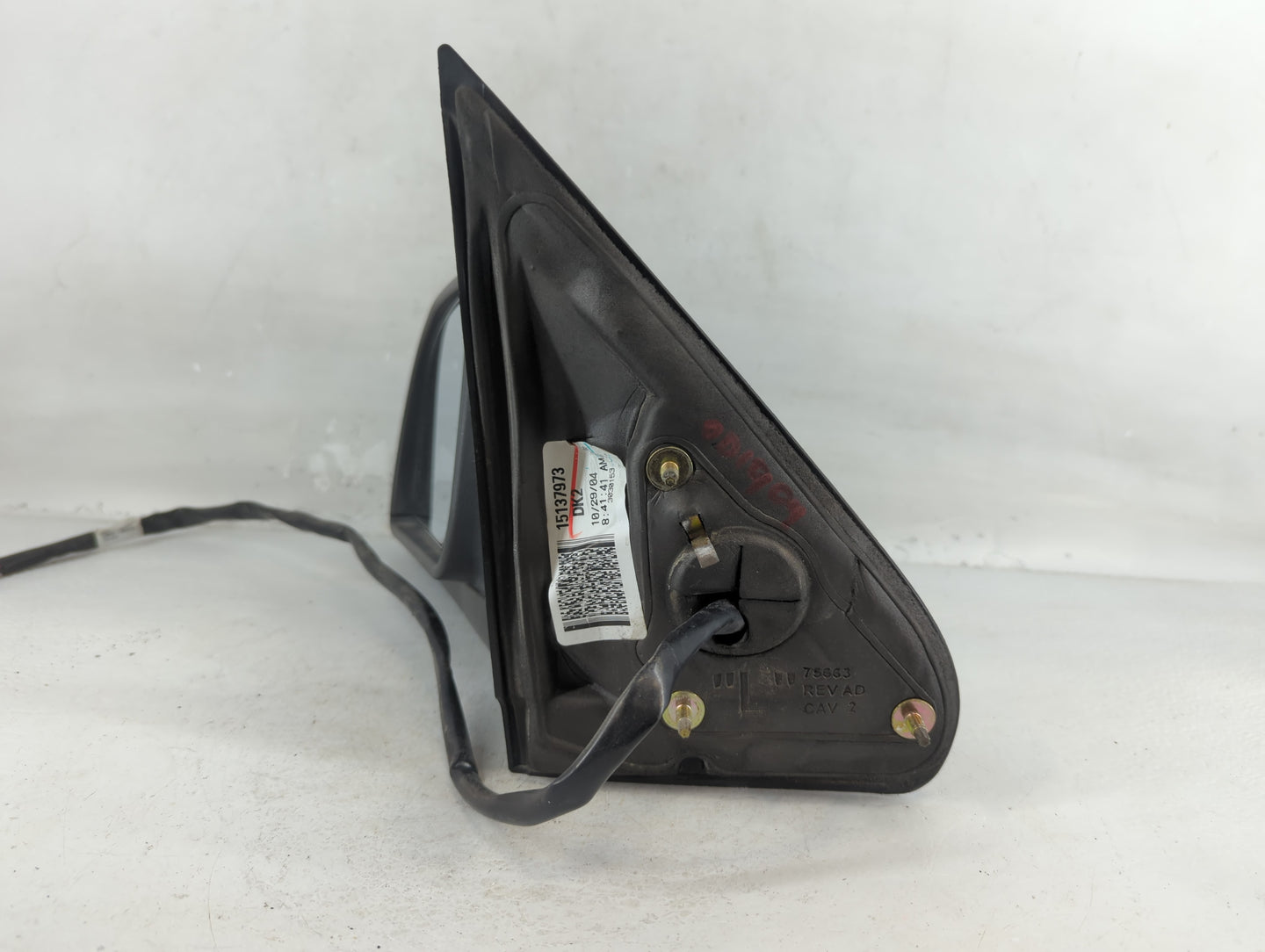 2005-2007 Gmc Envoy Sun Visor Shade Replacement Driver Left Mirror Fits Fits 2005 2006 2007 OEM Used Auto Parts - Oemusedautoparts1.com