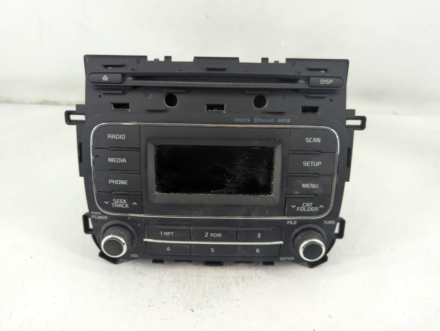 2014-2016 Kia Forte Radio AM FM Cd Player Receiver Replacement P/N:96170-A7150WK Fits Fits 2014 2015 2016 OEM Used Auto Parts - Oemusedautoparts1.com