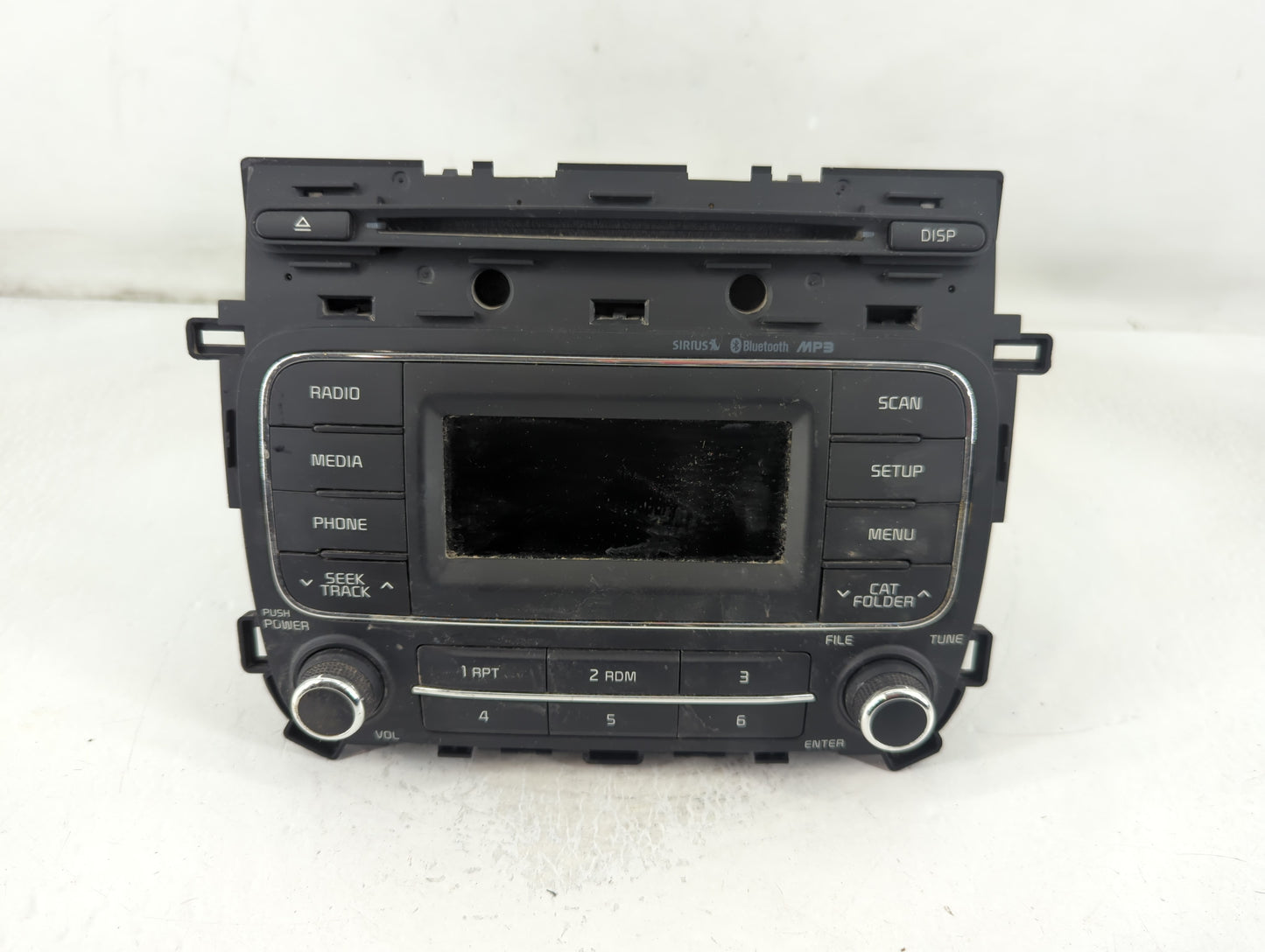2014-2016 Kia Forte Radio AM FM Cd Player Receiver Replacement P/N:96170-A7150WK Fits Fits 2014 2015 2016 OEM Used Auto Parts - Oemusedautoparts1.com