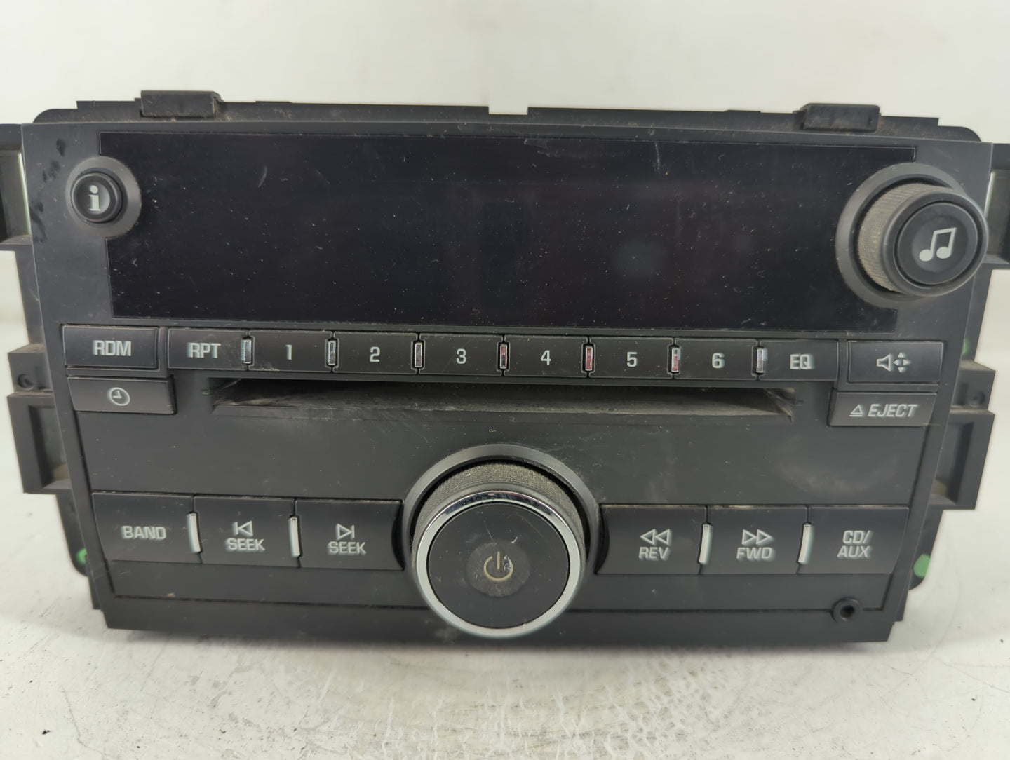 2006-2008 Chevrolet Impala Radio AM FM Cd Player Receiver Replacement P/N:15951757 Fits Fits 2006 2007 2008 OEM Used Auto Parts - Oemusedautoparts1.com