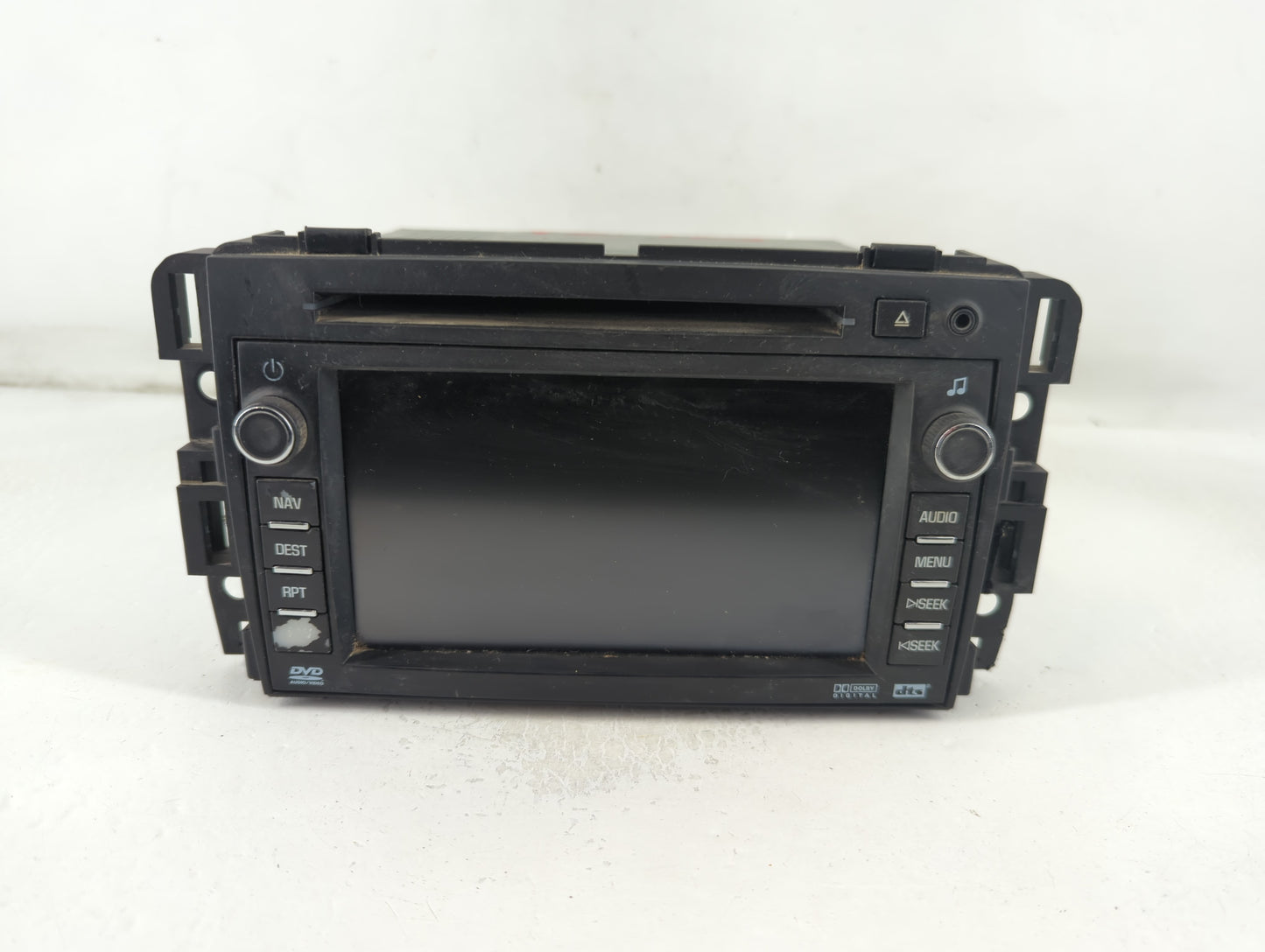 2007-2008 Gmc Acadia Radio AM FM Cd Player Receiver Replacement P/N:25815340 Fits Fits 2007 2008 OEM Used Auto Parts - Oemusedautoparts1.com