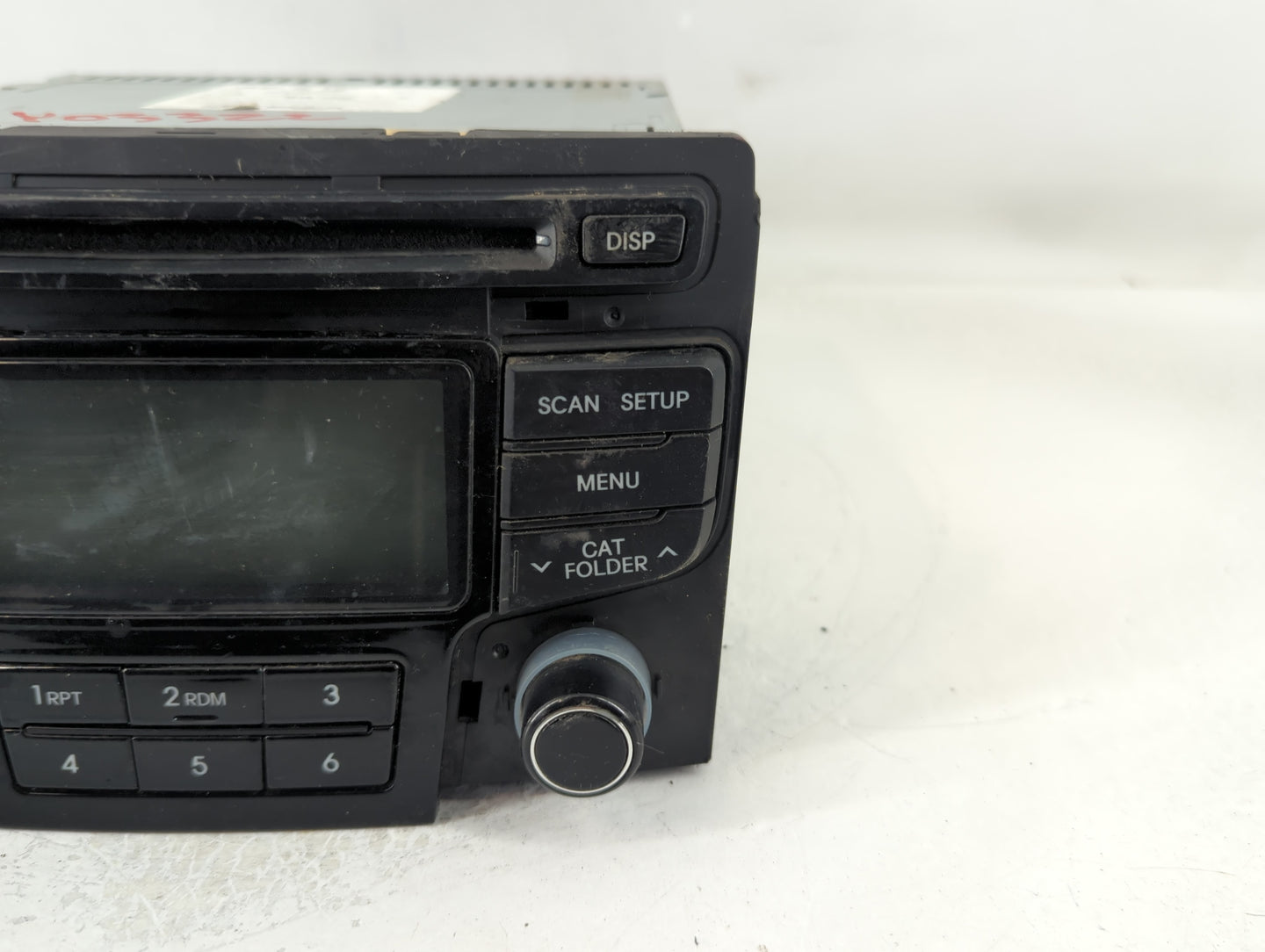 2011-2015 Hyundai Sonata Radio AM FM Cd Player Receiver Replacement P/N:96180-3Q750 Fits Fits 2011 2012 2013 2014 2015 OEM Used Auto Parts - Oemusedautoparts1.com