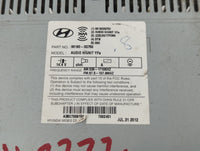 2011-2015 Hyundai Sonata Radio AM FM Cd Player Receiver Replacement P/N:96180-3Q750 Fits Fits 2011 2012 2013 2014 2015 OEM Used Auto Parts - Oemusedautoparts1.com