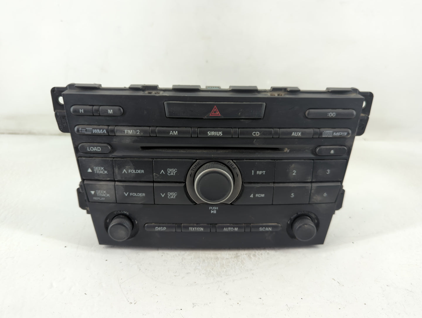 2010 Mazda Cx-7 Radio AM FM Cd Player Receiver Replacement P/N:EH4566ARXA Fits OEM Used Auto Parts - Oemusedautoparts1.com