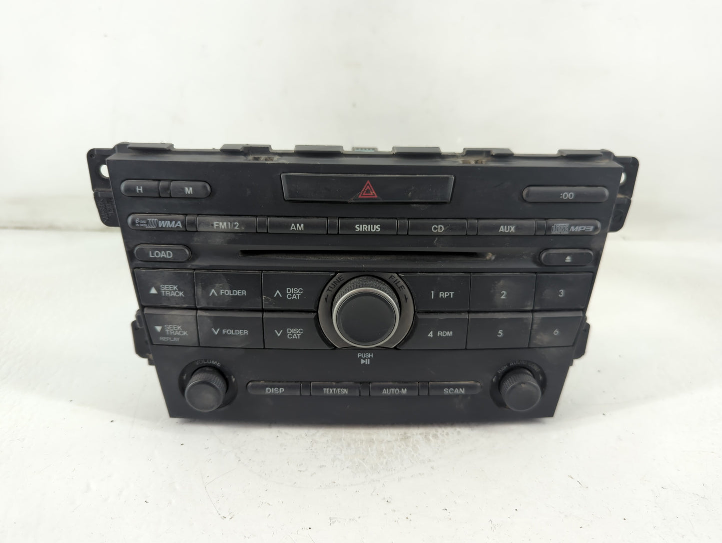 2010 Mazda Cx-7 Radio AM FM Cd Player Receiver Replacement P/N:EH4566ARXA Fits OEM Used Auto Parts - Oemusedautoparts1.com