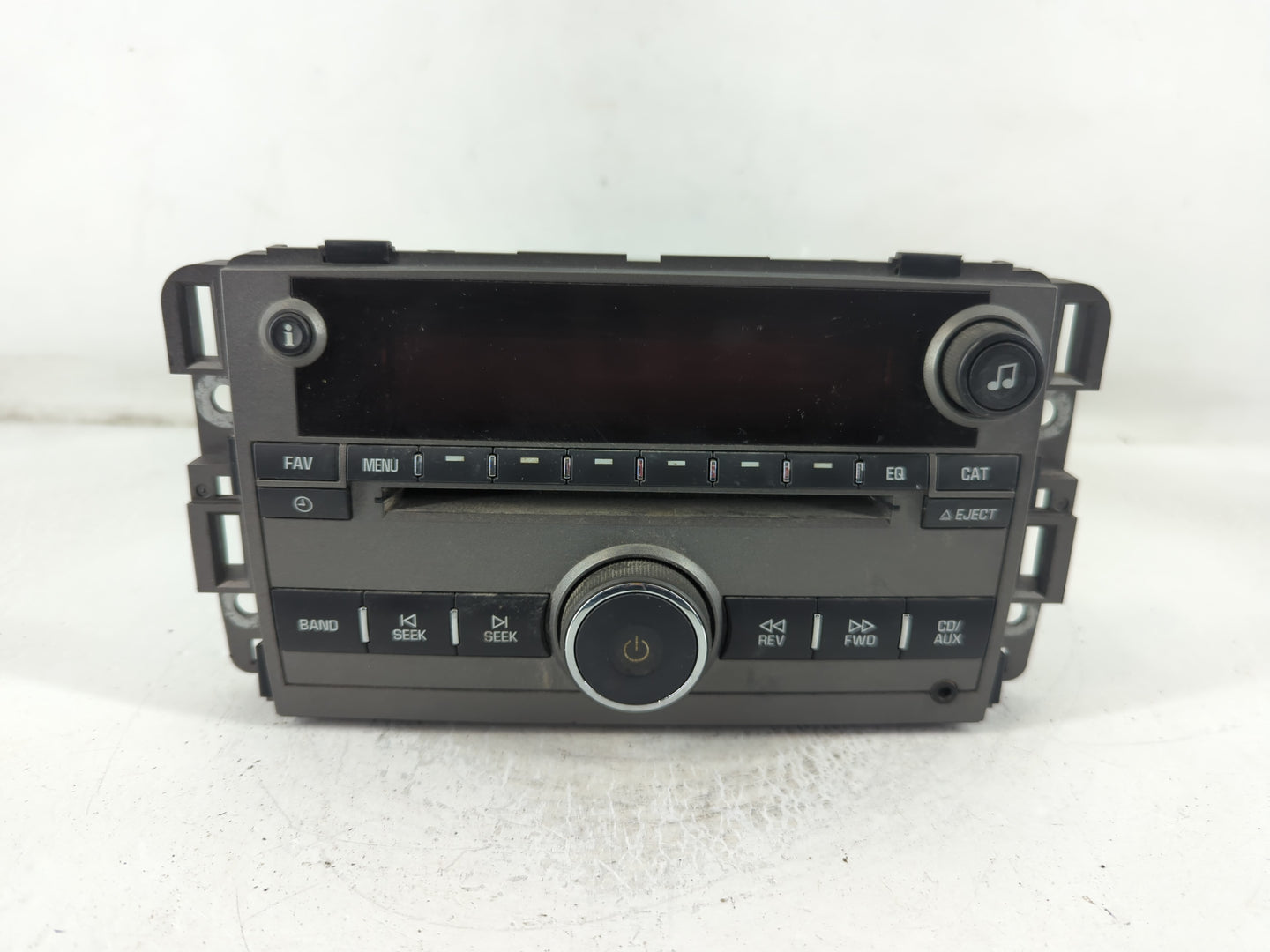 2008 Saturn Vue Radio AM FM Cd Player Receiver Replacement P/N:25866724 Fits OEM Used Auto Parts - Oemusedautoparts1.com