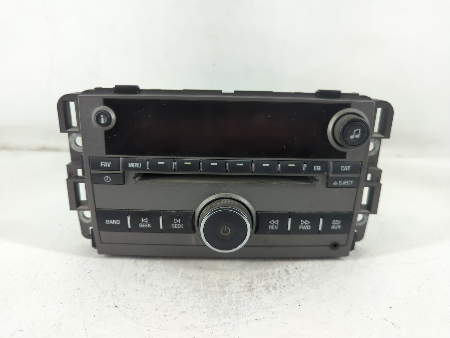 2008 Saturn Vue Radio AM FM Cd Player Receiver Replacement P/N:25866724 Fits OEM Used Auto Parts - Oemusedautoparts1.com