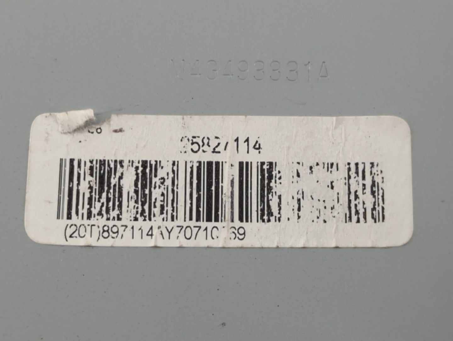 2007 Saturn Outlook Radio AM FM Cd Player Receiver Replacement P/N:M43493331A Fits OEM Used Auto Parts - Oemusedautoparts1.com