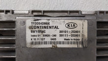 2011-2013 Kia Optima PCM Engine Control Computer ECU ECM PCU OEM P/N:39101-2G869 39101-2G867, 39111-2G867 Fits Fits 2011 2012 2013 OEM Used Auto Parts - Oemusedautoparts1.com