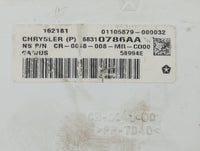 2018 Dodge Journey Instrument Cluster Speedometer Gauges P/N:68310786AA Fits OEM Used Auto Parts - Oemusedautoparts1.com