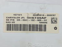 2011 Dodge Journey Instrument Cluster Speedometer Gauges P/N:56046749AF Fits OEM Used Auto Parts - Oemusedautoparts1.com