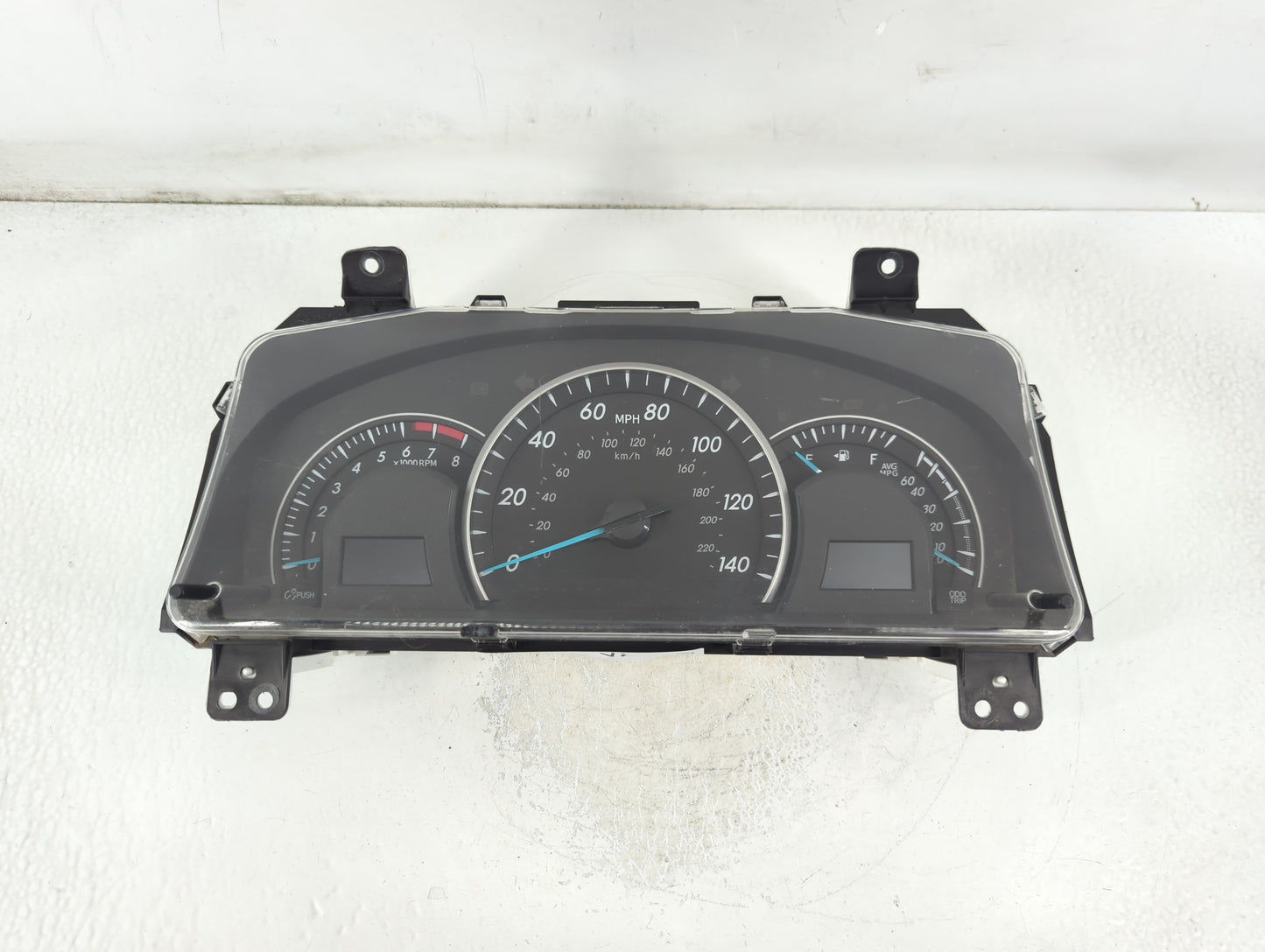 2013-2014 Toyota Camry Instrument Cluster Speedometer Gauges P/N:1044 83800-0X620-00 Fits Fits 2013 2014 OEM Used Auto Parts - Oemusedautoparts1.com