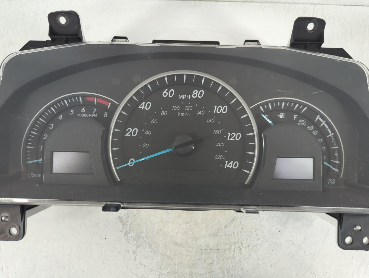 2013-2014 Toyota Camry Instrument Cluster Speedometer Gauges P/N:1044 83800-0X620-00 Fits Fits 2013 2014 OEM Used Auto Parts - Oemusedautoparts1.com