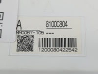 2020 Mitsubishi Outlander Sport Instrument Cluster Speedometer Gauges P/N:8100C804 Fits OEM Used Auto Parts - Oemusedautoparts1.com