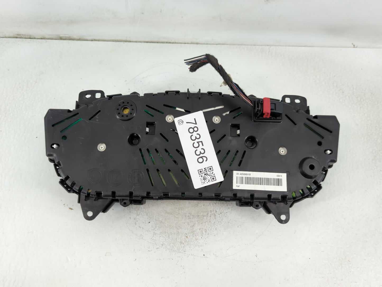 2014 Fiat 500 Instrument Cluster Speedometer Gauges P/N:A2C32923102 Fits OEM Used Auto Parts - Oemusedautoparts1.com