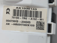 2012-2015 Honda Civic Instrument Cluster Speedometer Gauges P/N:78200-TR3-A011-M1 Fits Fits 2012 2013 2014 2015 OEM Used Auto Parts - Oemusedautoparts1.com