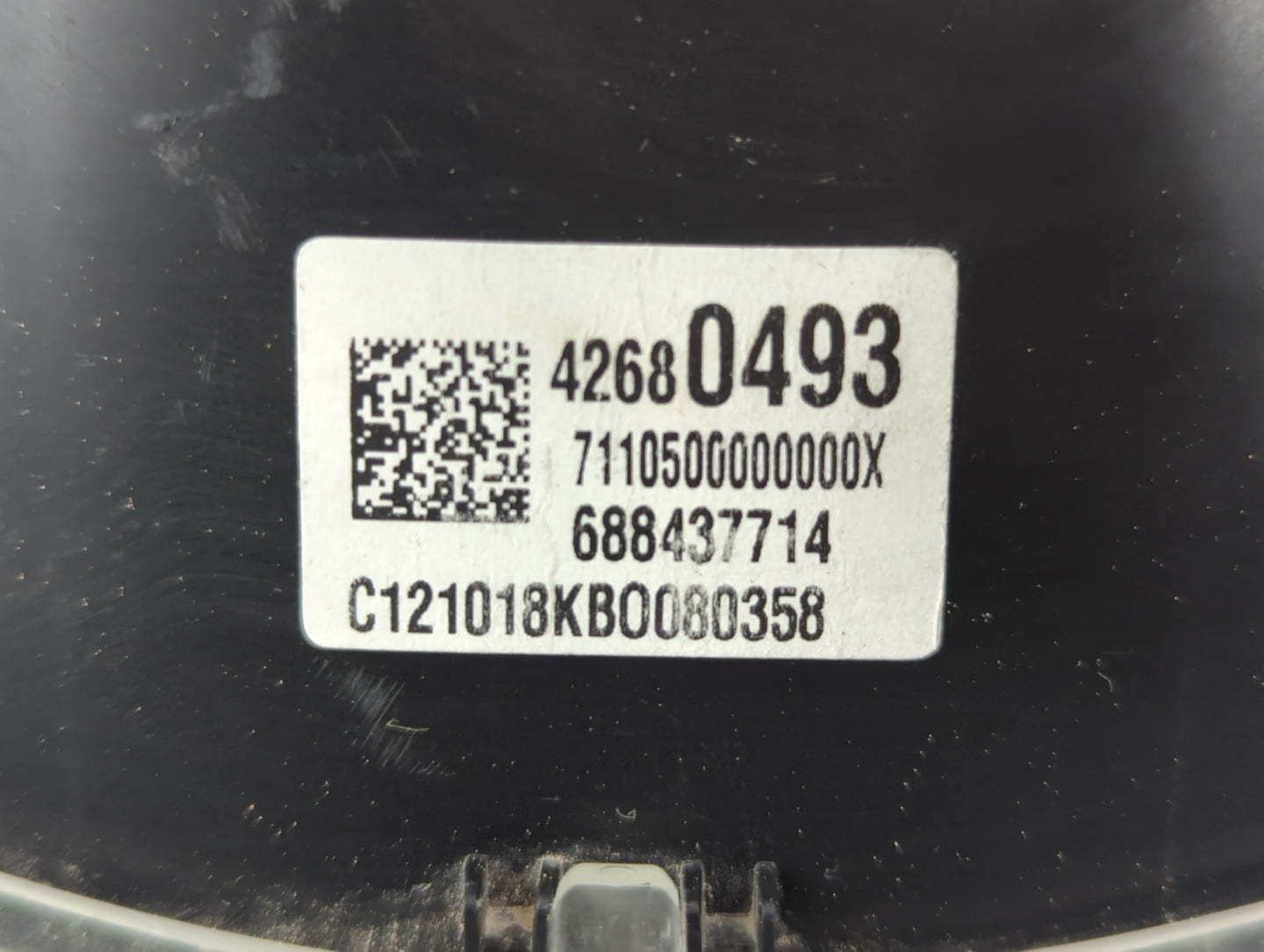 2019-2021 Chevrolet Spark Instrument Cluster Speedometer Gauges P/N:42680493 Fits Fits 2019 2020 2021 OEM Used Auto Parts - Oemusedautoparts1.com