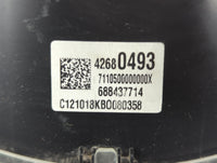 2019-2021 Chevrolet Spark Instrument Cluster Speedometer Gauges P/N:42680493 Fits Fits 2019 2020 2021 OEM Used Auto Parts - Oemusedautoparts1.com