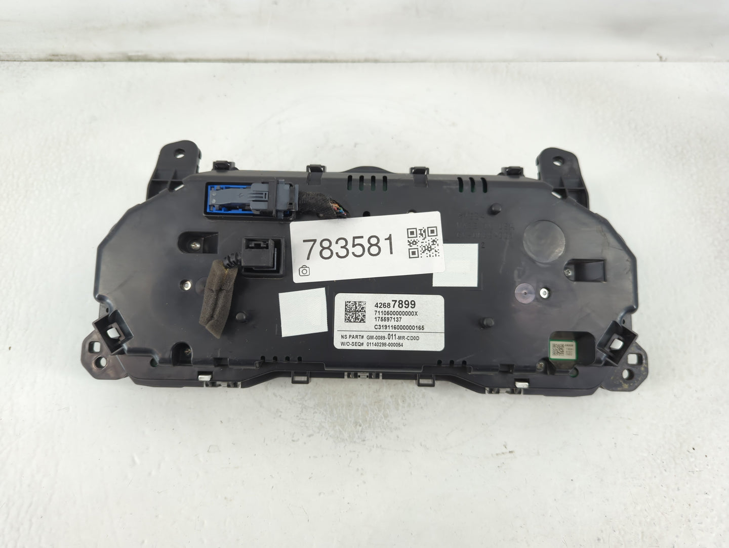 2019-2021 Buick Encore Instrument Cluster Speedometer Gauges P/N:42687899 Fits Fits 2019 2020 2021 OEM Used Auto Parts - Oemusedautoparts1.com
