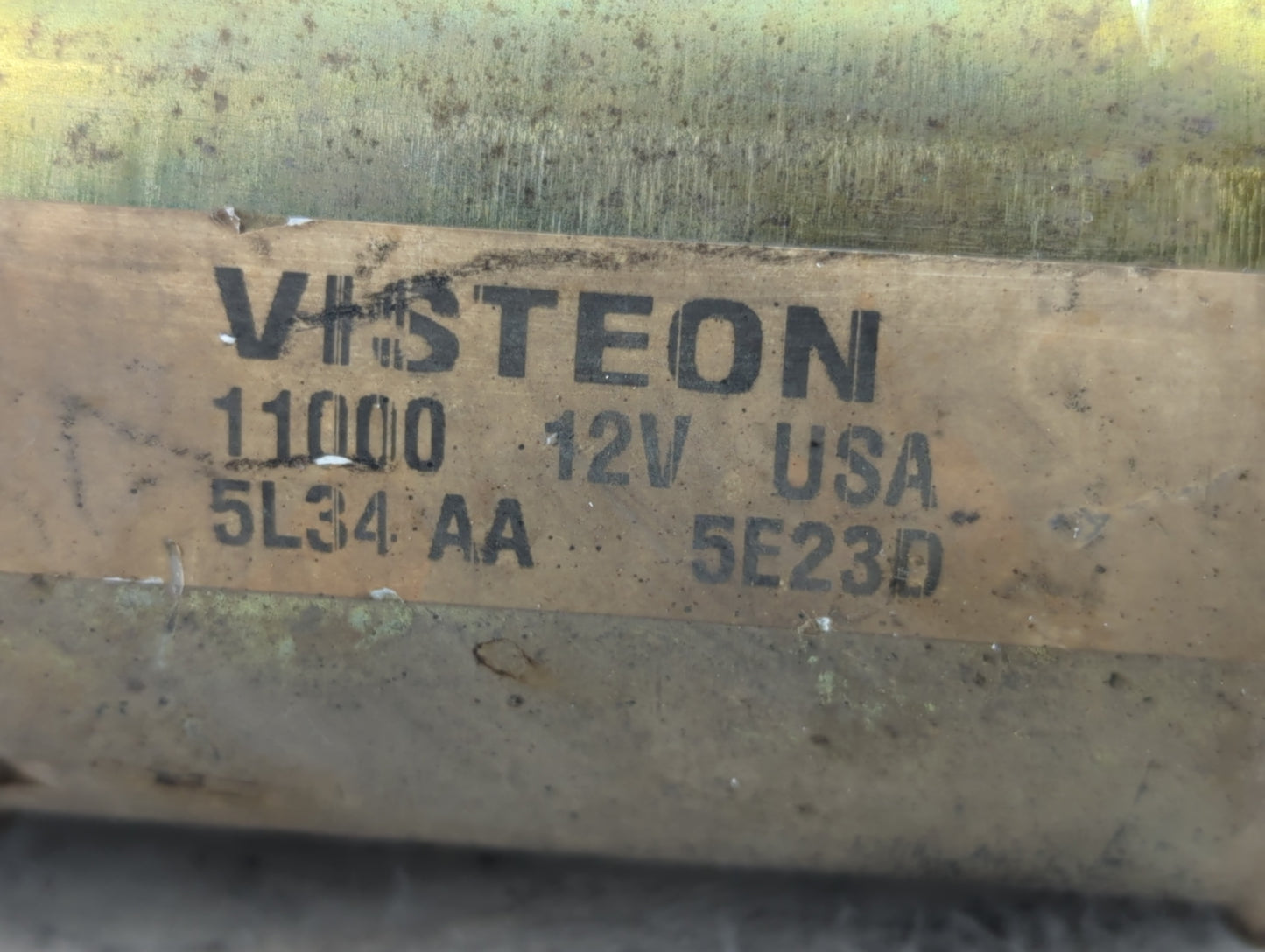 1999-2013 Ford F-150 Car Starter Motor Solenoid OEM P/N:5L34 AA 5E230 11000 12V Fits OEM Used Auto Parts - Oemusedautoparts1.com