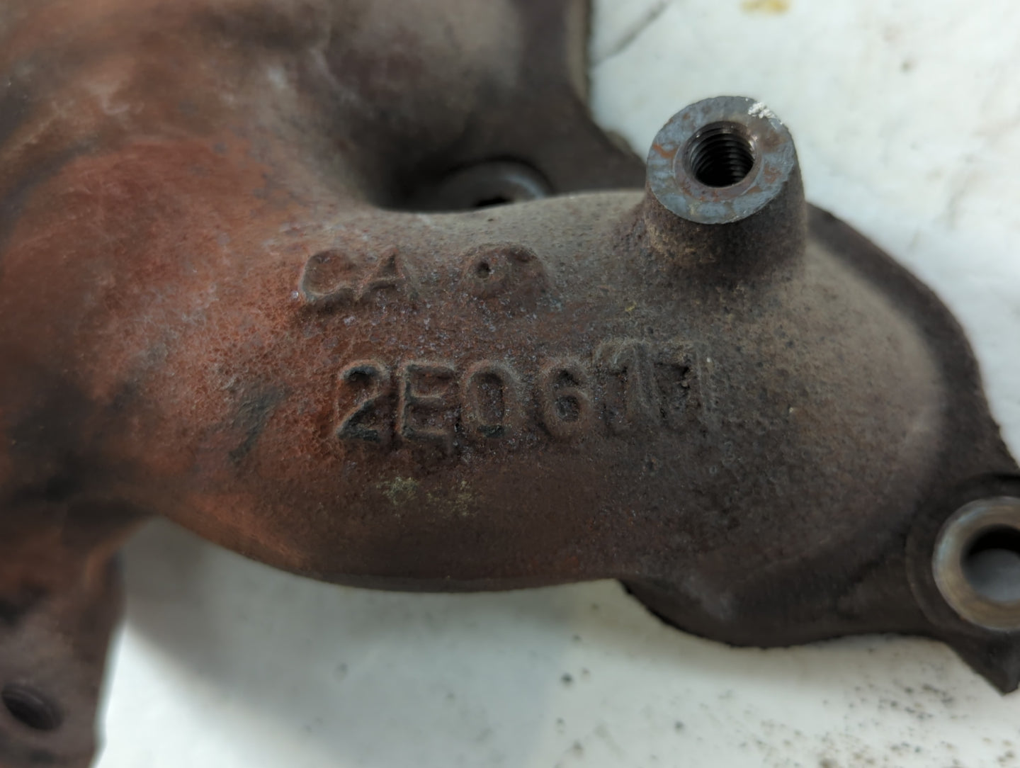 2000-2004 Honda Odyssey Turbocharger Exhaust Manifold With Turbo Charger - Oemusedautoparts1.com