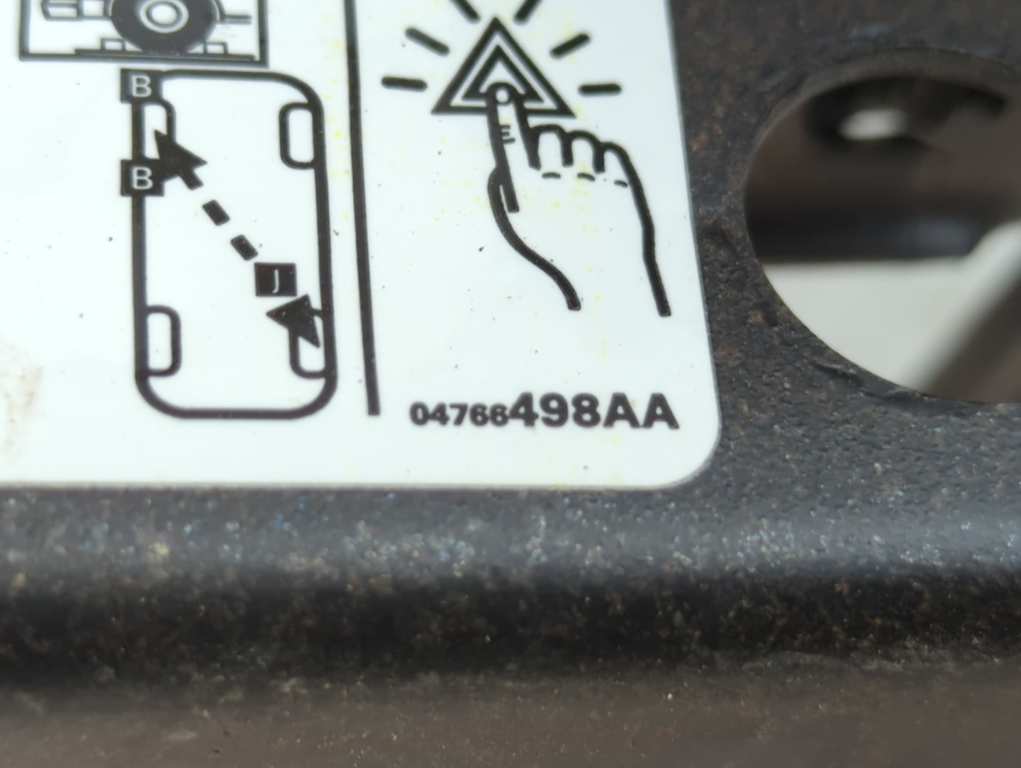 2013 Chrysler 200 Spare Scissor Car Jack - Oemusedautoparts1.com