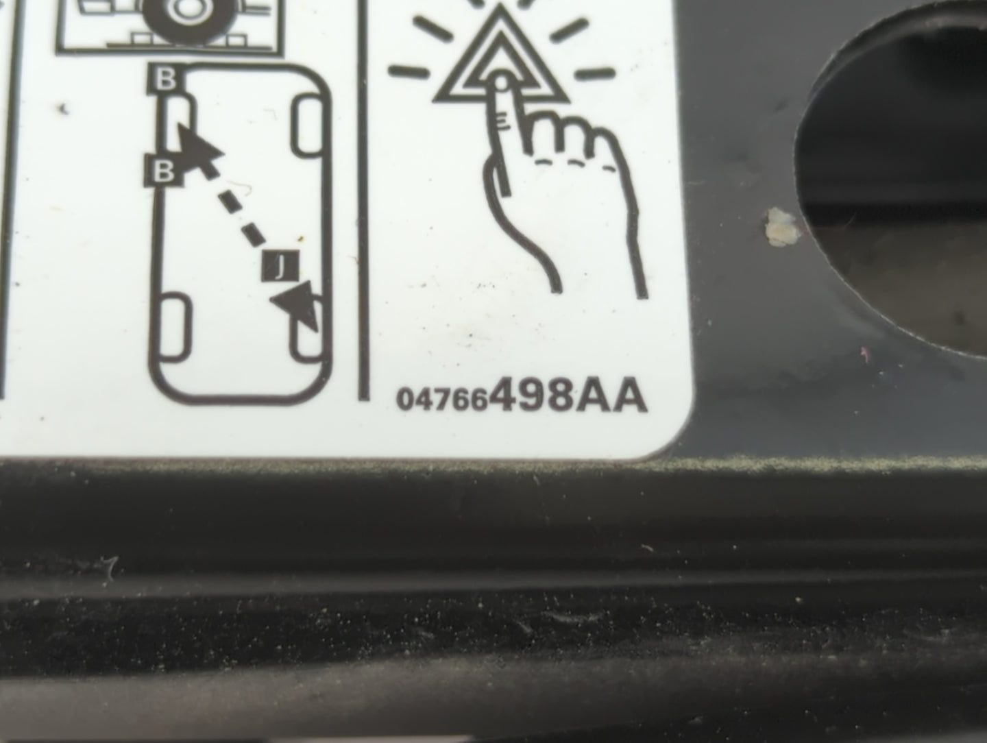 2018 Dodge Journey Spare Scissor Car Jack - Oemusedautoparts1.com