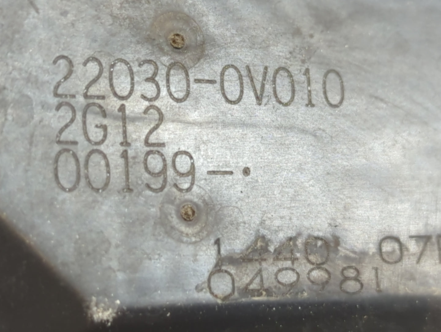 2009-2018 Toyota Rav4 Throttle Body P/N:22030-0V010 Fits Fits 2009 2010 2011 2012 2013 2014 2015 2016 2017 2018 2019 OEM Used Auto Parts - Oemusedautoparts1.com
