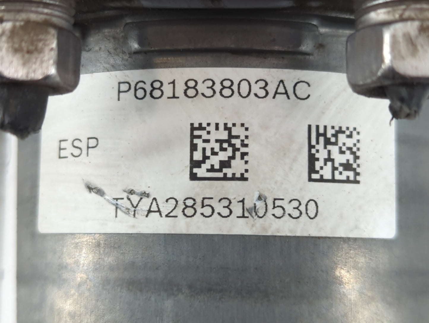 2014 Dodge Grand Caravan ABS Pump Control Module Replacement P/N:P68183803AC Fits OEM Used Auto Parts - Oemusedautoparts1.com