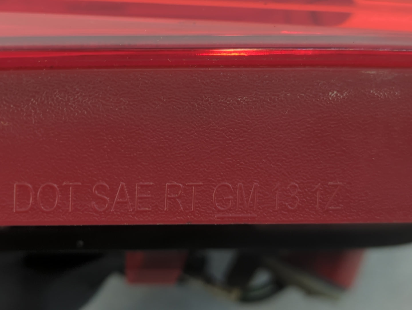2013-2016 Chevrolet Malibu Tail Light Assembly Driver Left OEM P/N:131Z Fits Fits 2013 2014 2015 2016 OEM Used Auto Parts - Oemusedautoparts1.com