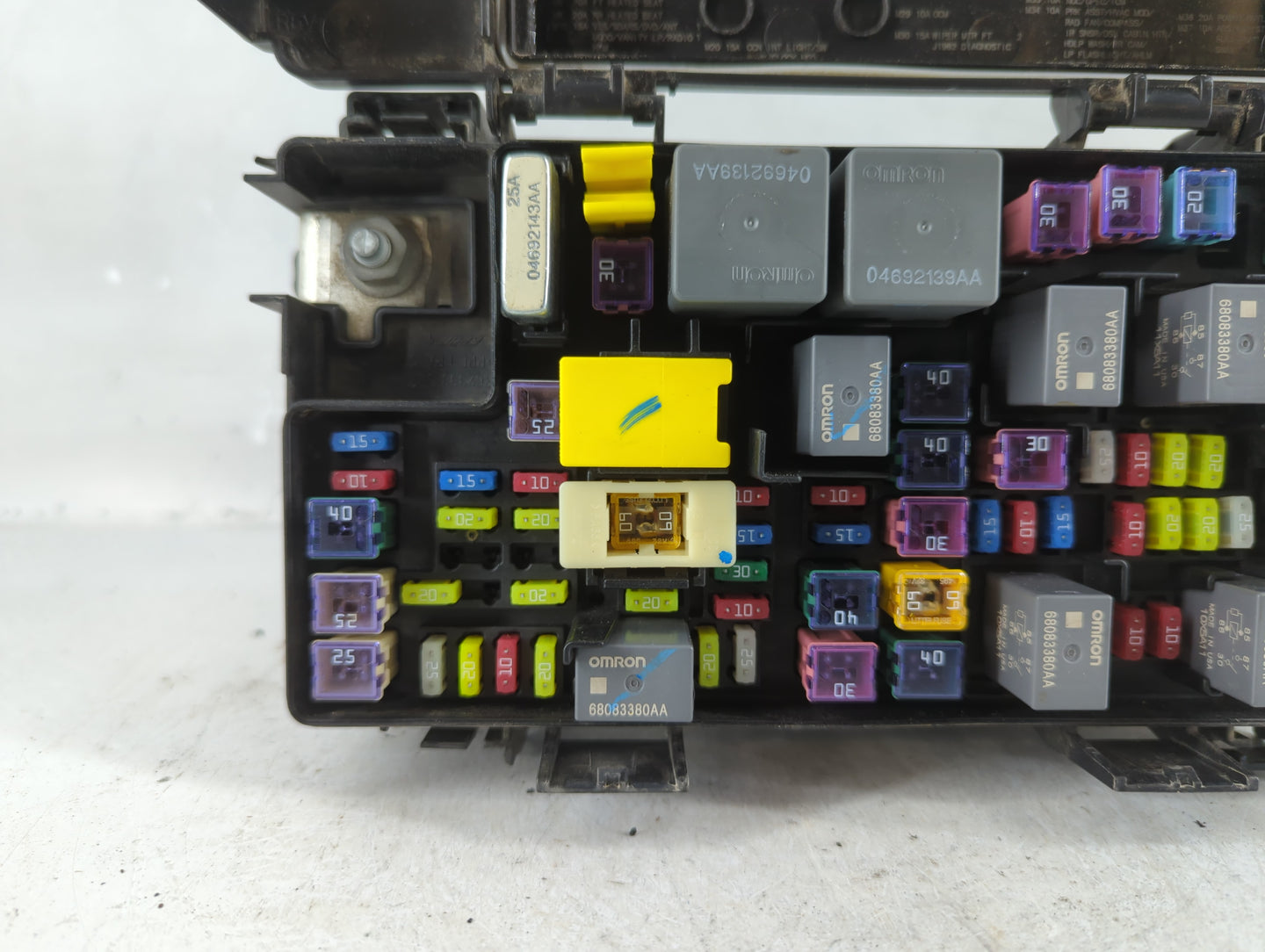 2015-2020 Dodge Grand Caravan Fusebox Fuse Box Relay Module Tipm - Oemusedautoparts1.com