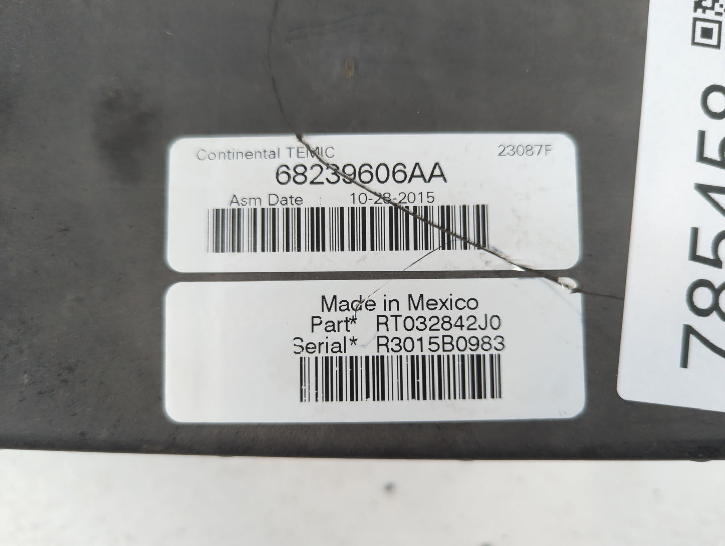 2015-2020 Dodge Grand Caravan Fusebox Fuse Box Relay Module Tipm - Oemusedautoparts1.com