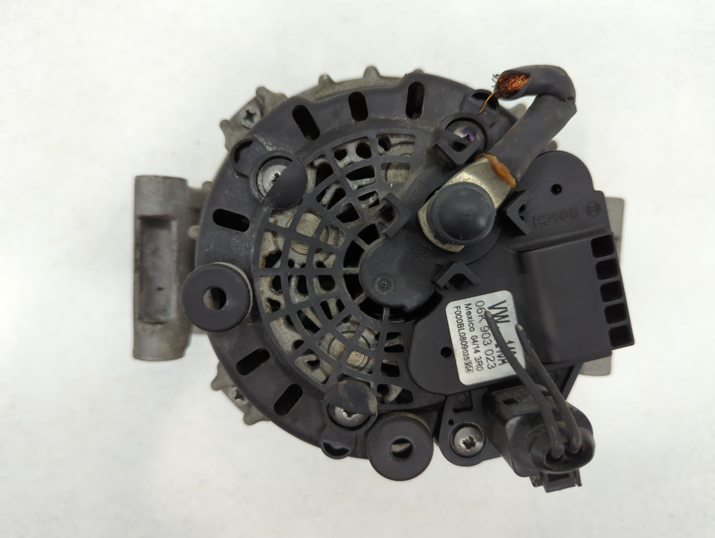 2013-2017 Volkswagen Jetta Alternator Replacement Generator Charging Assembly Engine OEM P/N:06K 903 023 Fits OEM Used Auto Parts - Oemusedautoparts1.com