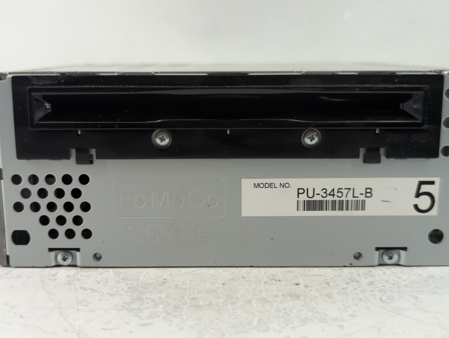 2012 Ford Explorer Radio AM FM Cd Player Receiver Replacement P/N:CB5T-19C107-BB Fits OEM Used Auto Parts - Oemusedautoparts1.com