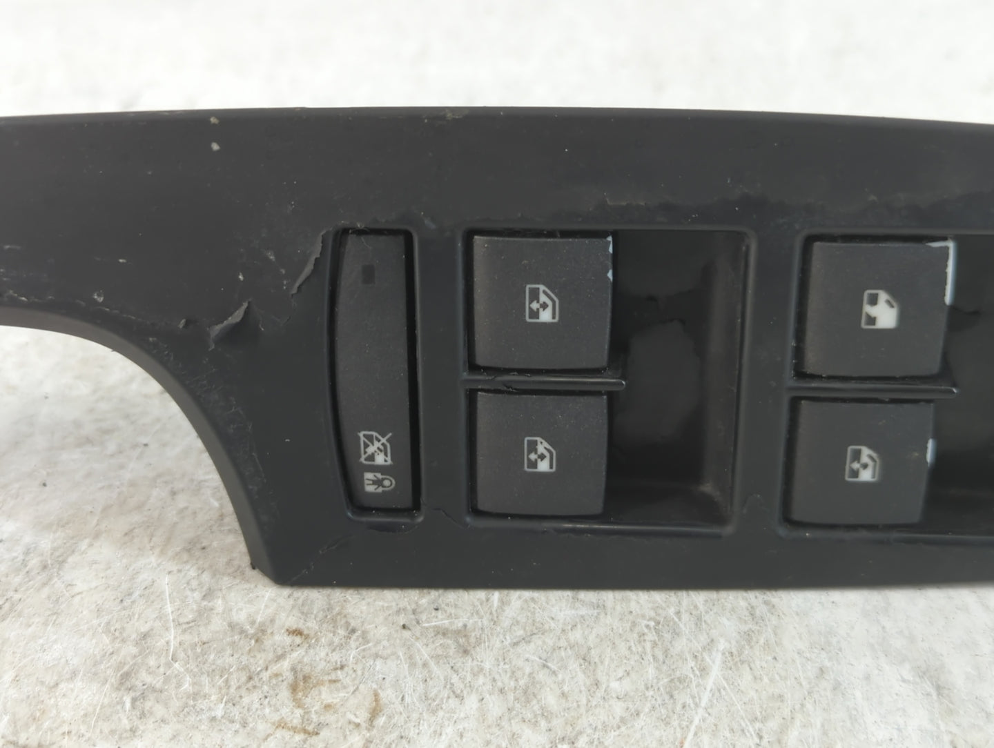 2013-2014 Cadillac Ats Master Power Window Switch Replacement Driver Side Left P/N:22747718 Fits OEM Used Auto Parts - Oemusedautoparts1.com