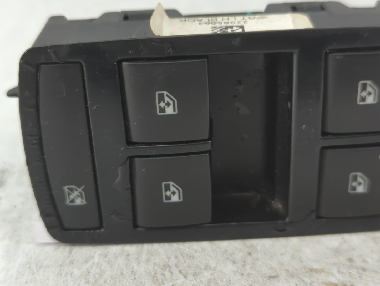 2014-2017 Buick Regal Master Power Window Switch Replacement Driver Side Left P/N:22985063 Fits OEM Used Auto Parts - Oemusedautoparts1.com