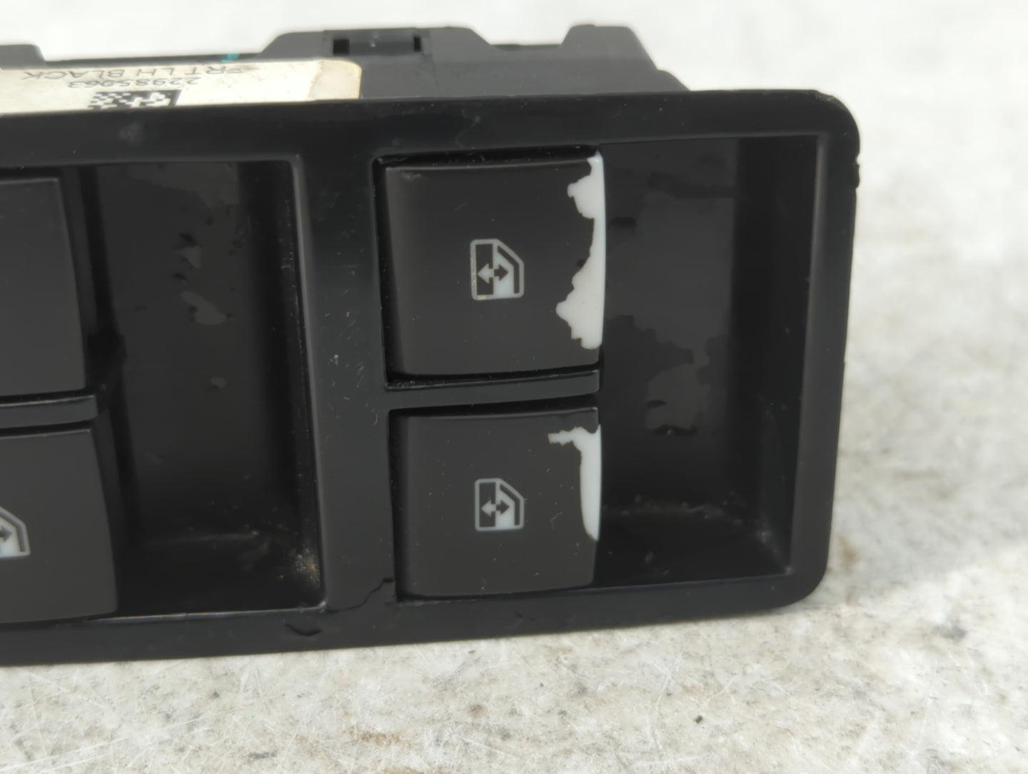 2014-2017 Buick Regal Master Power Window Switch Replacement Driver Side Left P/N:22985063 Fits OEM Used Auto Parts - Oemusedautoparts1.com