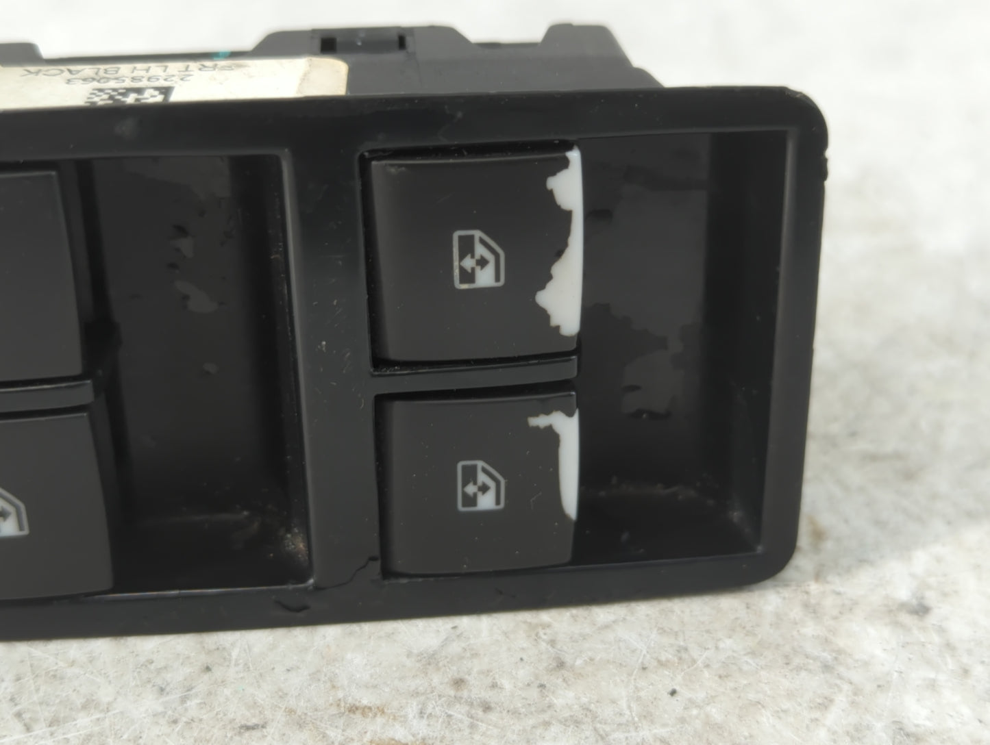 2014-2017 Buick Regal Master Power Window Switch Replacement Driver Side Left P/N:22985063 Fits OEM Used Auto Parts - Oemusedautoparts1.com