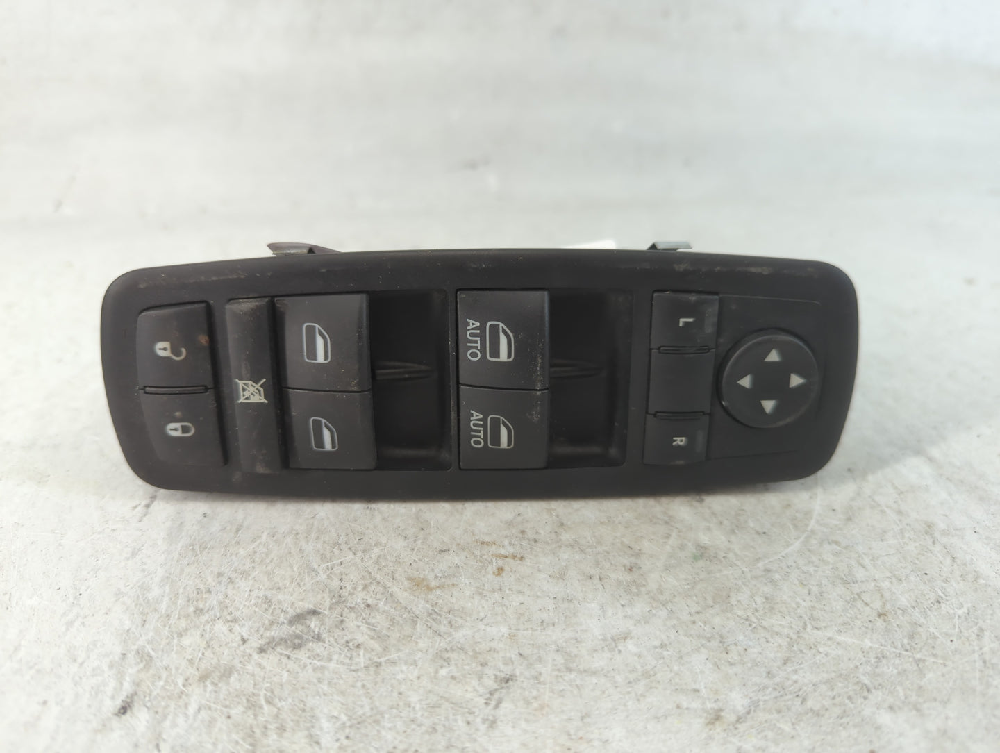 2011-2013 Dodge Durango Master Power Window Switch Replacement Driver Side Left P/N:68086 693AC 100255 84 Fits Fits 2011 2012 2013 OEM Used Auto Parts - Oemusedautoparts1.com